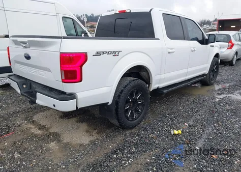 2018 Ford F-150 Lariat from USA, damaged, VIN 1FTEW1E57JFD89572